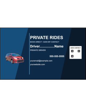 001 Rideshare Business Cards Design Your Own